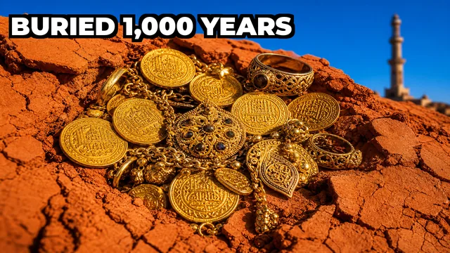 Who Buried 100 Abbasid Gold Jewelry Pieces on the Ancient Pilgrim Road to Mecca?