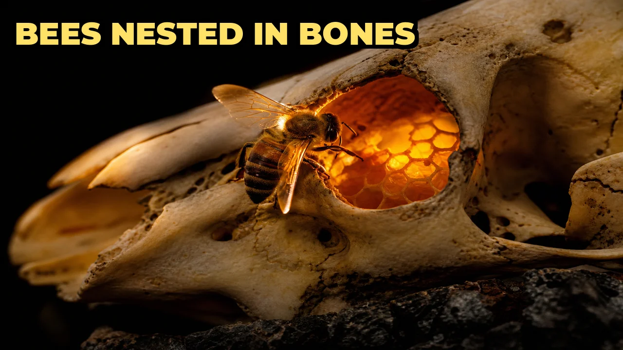 Did Ancient Bees Really Build Nests Inside Animal Bones?
