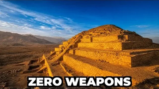 Why Did the Ancient City of Caral Have No Weapons or Warfare?
