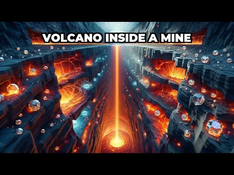 How Did an Ancient Volcano Hide Beneath a Diamond Mine?