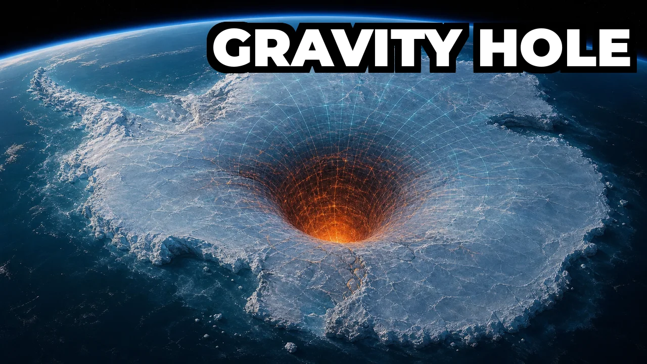 Why Does Antarctica Sit Over a Gravity Hole?