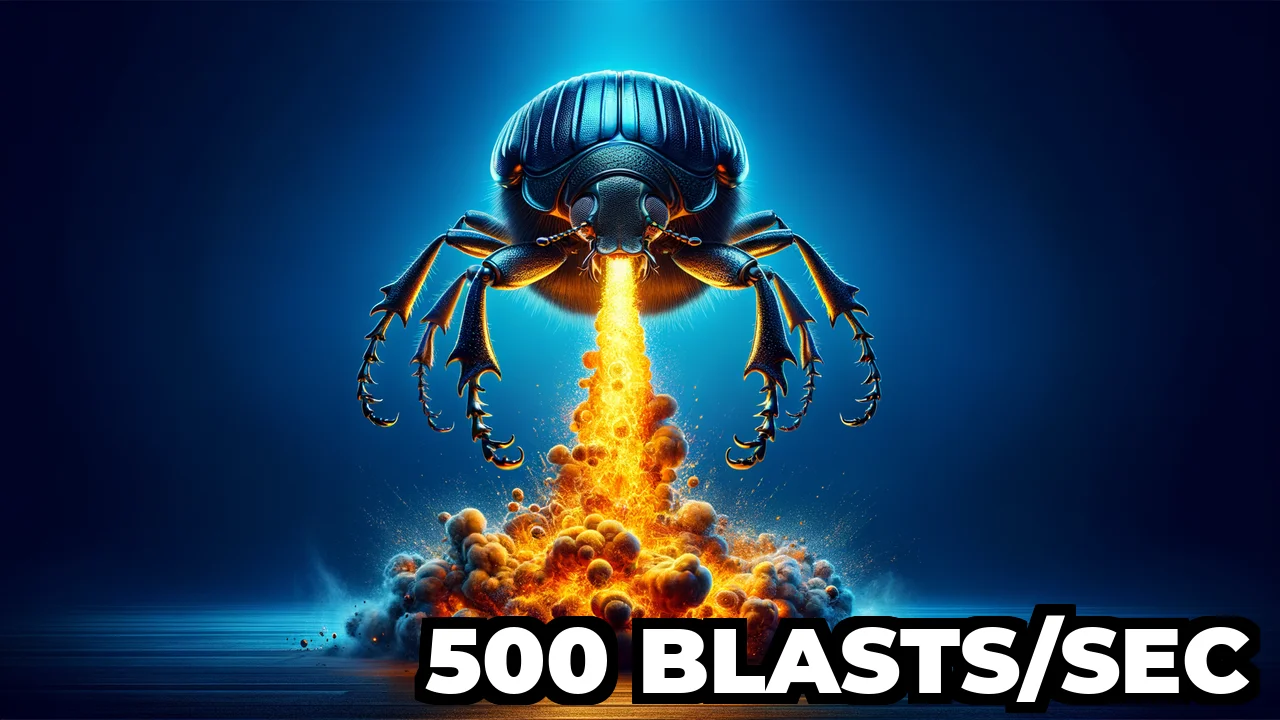 How Do Bombardier Beetles Create Explosions Inside Their Bodies?