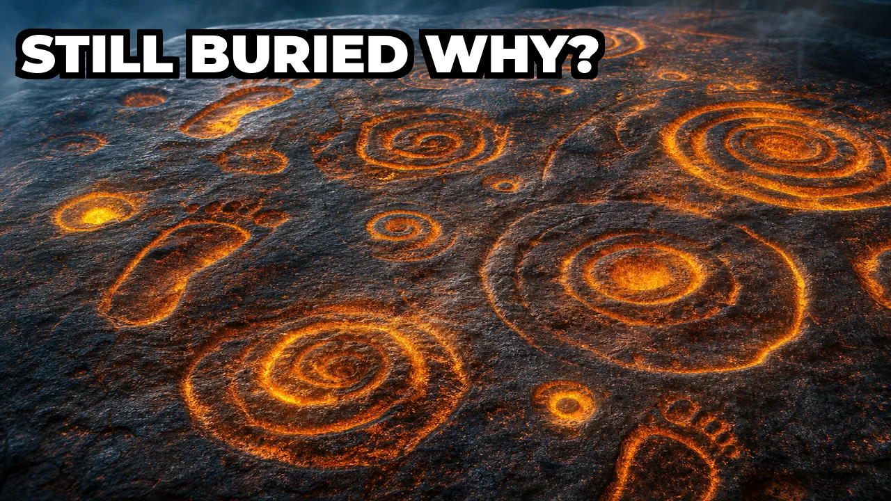 What Is the Cochno Stone and Why Was It Deliberately Buried?