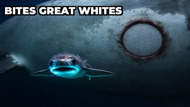 How Does the Cookiecutter Shark Bite Animals Much Larger Than Itself?