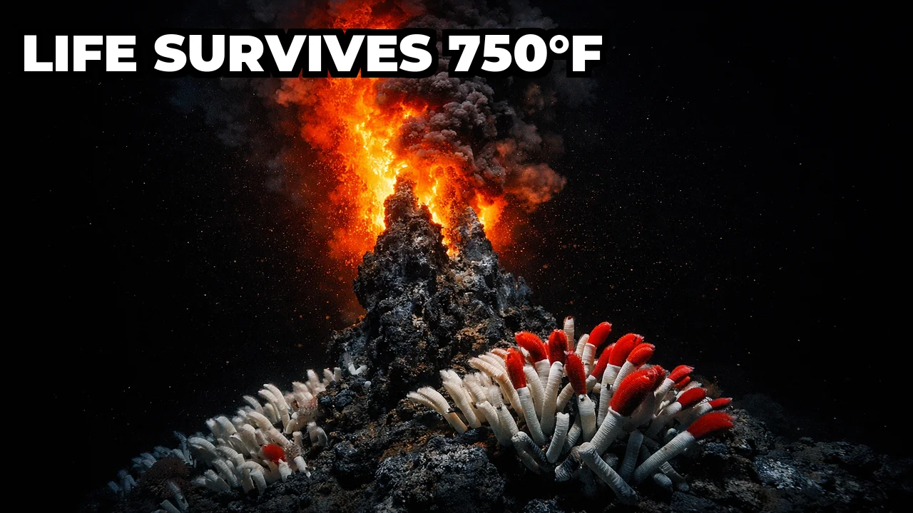 How Do Deep Sea Creatures Survive Without Sunlight Around Hydrothermal Vents?
