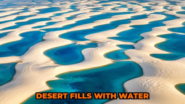 How Does a Desert Fill With Thousands of Lagoons?