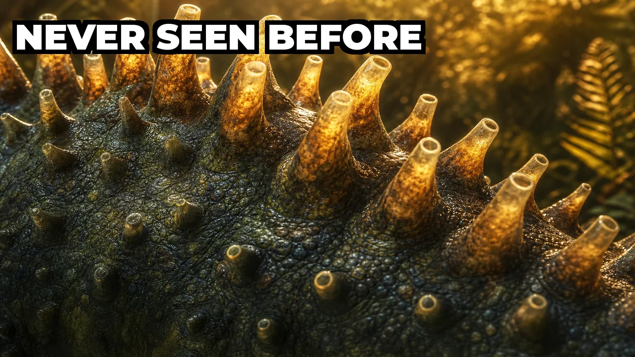 What Dinosaur Was Found With Hollow Spikes Unlike Anything in the Fossil Record?