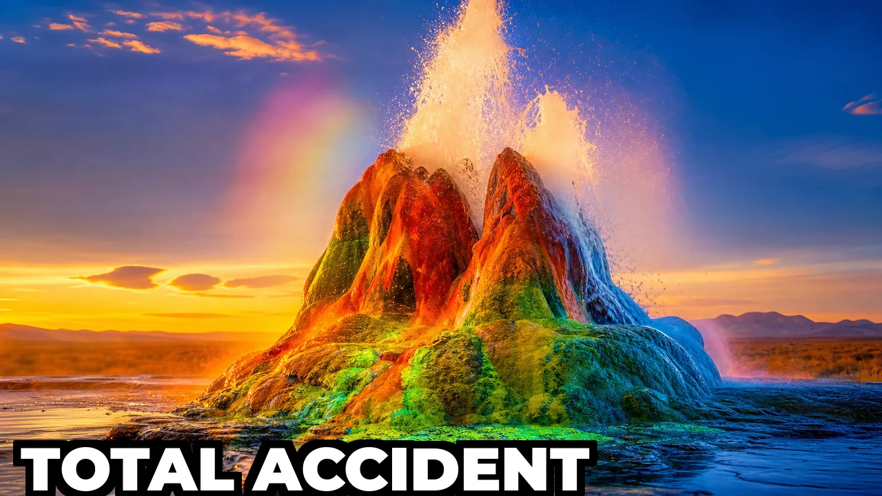 What Is the Rainbow Geyser That Was Created by Accident in Nevada?