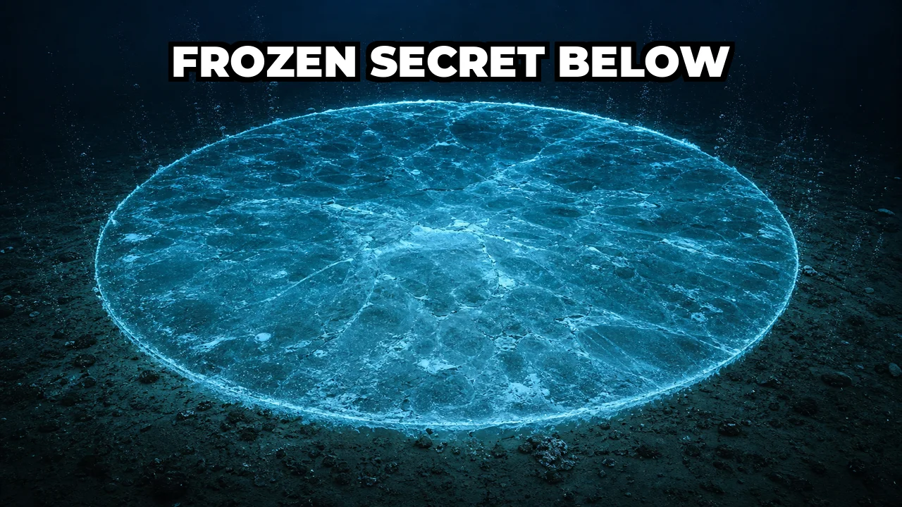 What Are the Football-Field-Sized Frozen Methane Circles on the Ocean Floor?