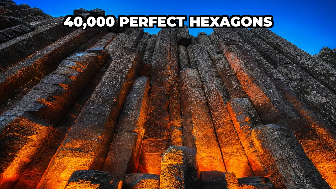 How Did the Giant's Causeway Form Its Perfect Hexagonal Columns?