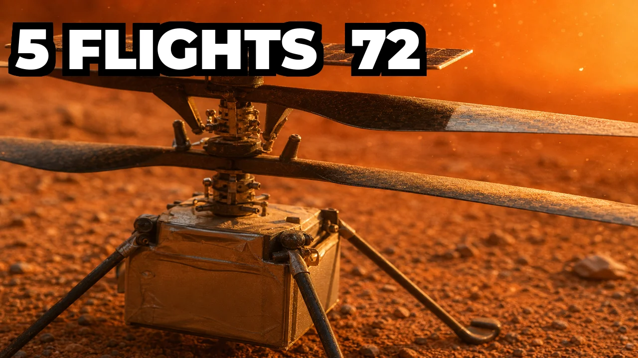 How Many Times Did NASA's Ingenuity Helicopter Fly on Mars?