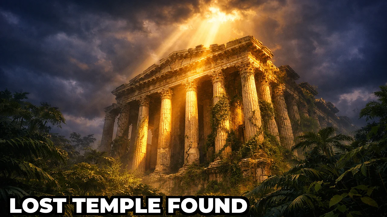 How Was a Lost Roman Temple Found After 500 Years?