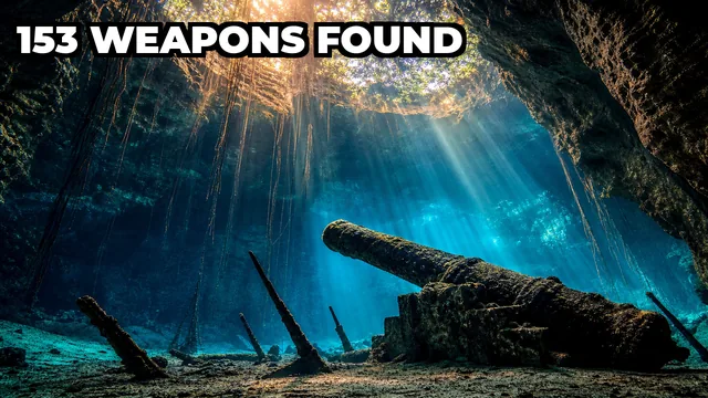 What Were 153 Muskets and a Cannon Doing at the Bottom of a Sacred Maya Cenote?
