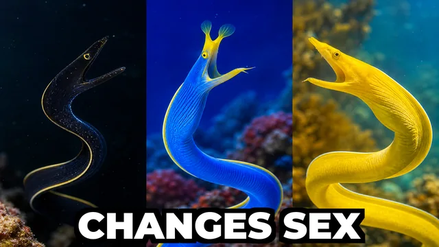 Why Does the Ribbon Eel Change Color and Sex as It Ages?