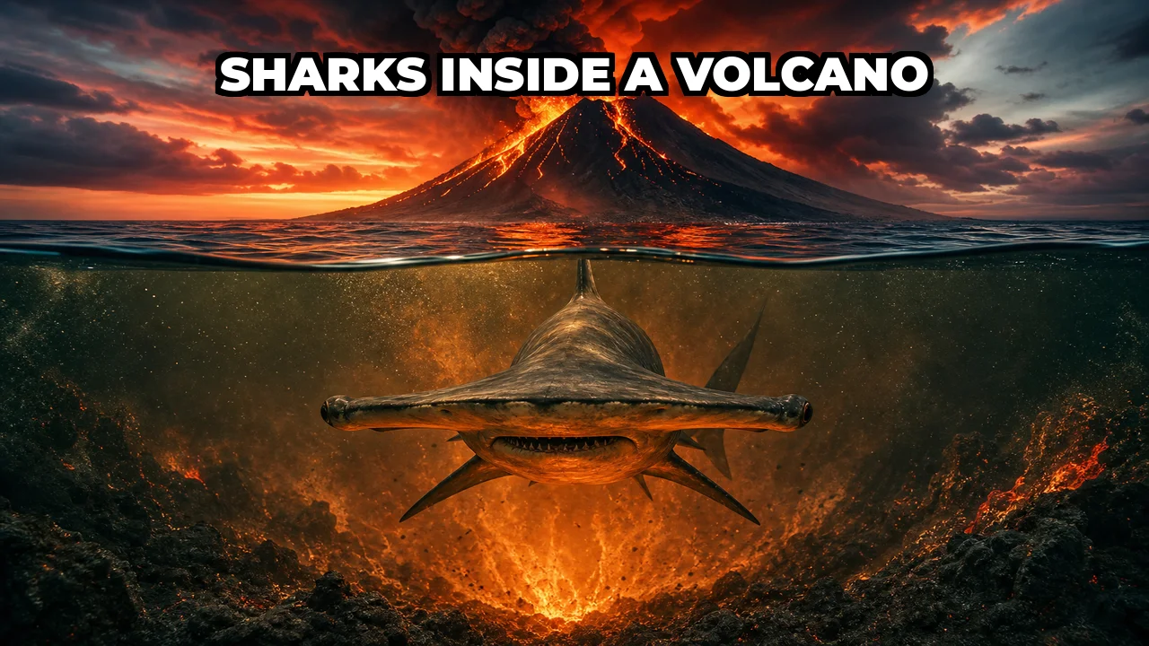 Are There Sharks Living Inside an Active Underwater Volcano?