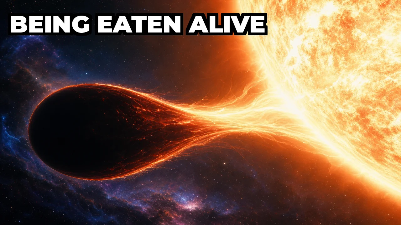What Planet Is Being Eaten by Its Own Star?