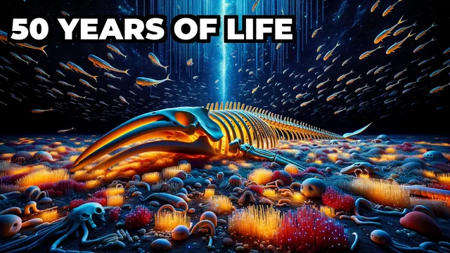 What Happens When a Whale Dies in the Deep Ocean?